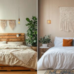 10 Idées Originales pour Créer une Tête de Lit Unique et Stylée tete de lit DIY