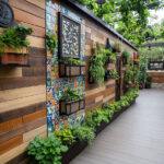 Top 10 des Idées Créatives pour Transformer Votre Mur de Jardin en Œuvre d’Art mur jardin deco