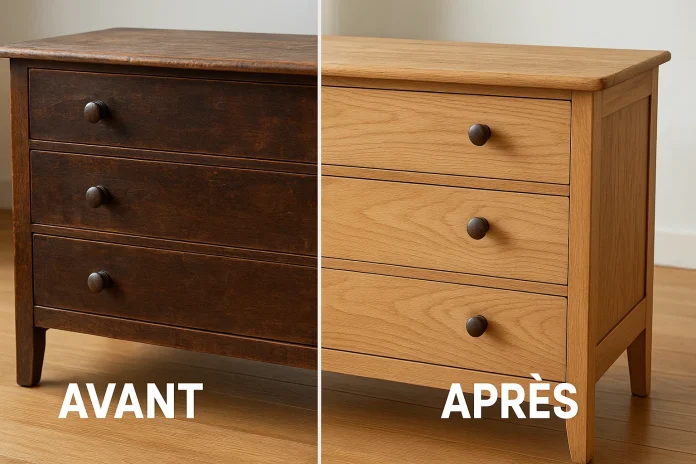 décirer meuble