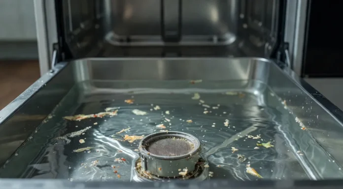 Lave-vaisselle rempli d’eau : décoder la panne et la résoudre sans casser sa tirelire