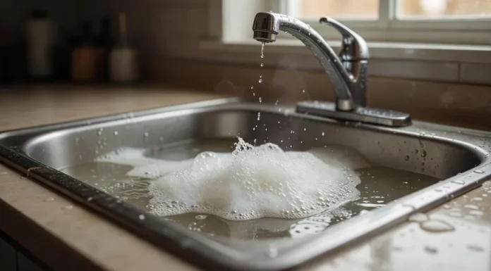 Bicarbonate et vinaigre blanc dans la canalisation : le dosage exact qui débouche vraiment