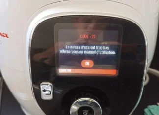 Code erreur 21 sur le Cookeo : ce qui bloque vraiment et comment relancer la cuisson en 5 minutes