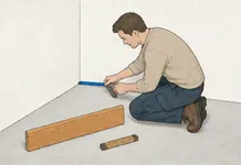 Poser des plinthes : et si aucun de vos angles ne faisait 90 degrés ?