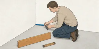 Poser des plinthes : et si aucun de vos angles ne faisait 90 degrés ?