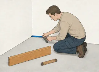 Poser des plinthes : et si aucun de vos angles ne faisait 90 degrés ?
