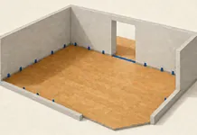 Poser du parquet flottant : pourquoi 8 mm de jeu ne suffisent pas au-delà de 5 mètres