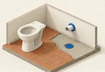 WC à sortie horizontale ou verticale : le choix est déjà fait dans votre sol
