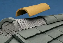 Refaire un faîtage de toiture : scellé ou à sec, procédure et prix au mètre